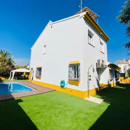 Guadalmina Bonita Con Piscina Playa 800m Villa *